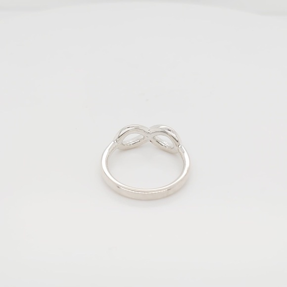 Sterling Silver Infinity ♾ Ring - Picture 2 of 10
